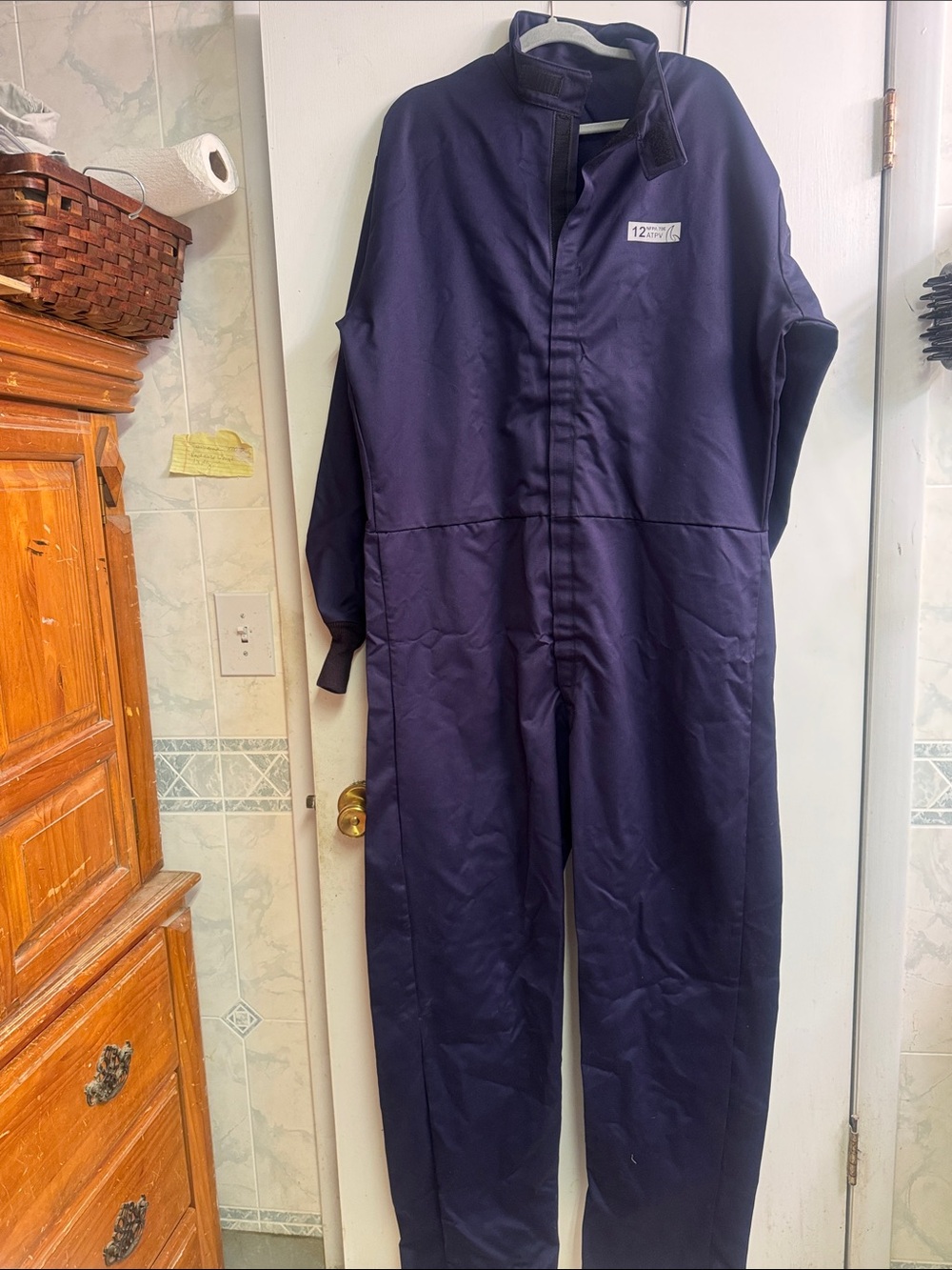 Fire resistant coveralls